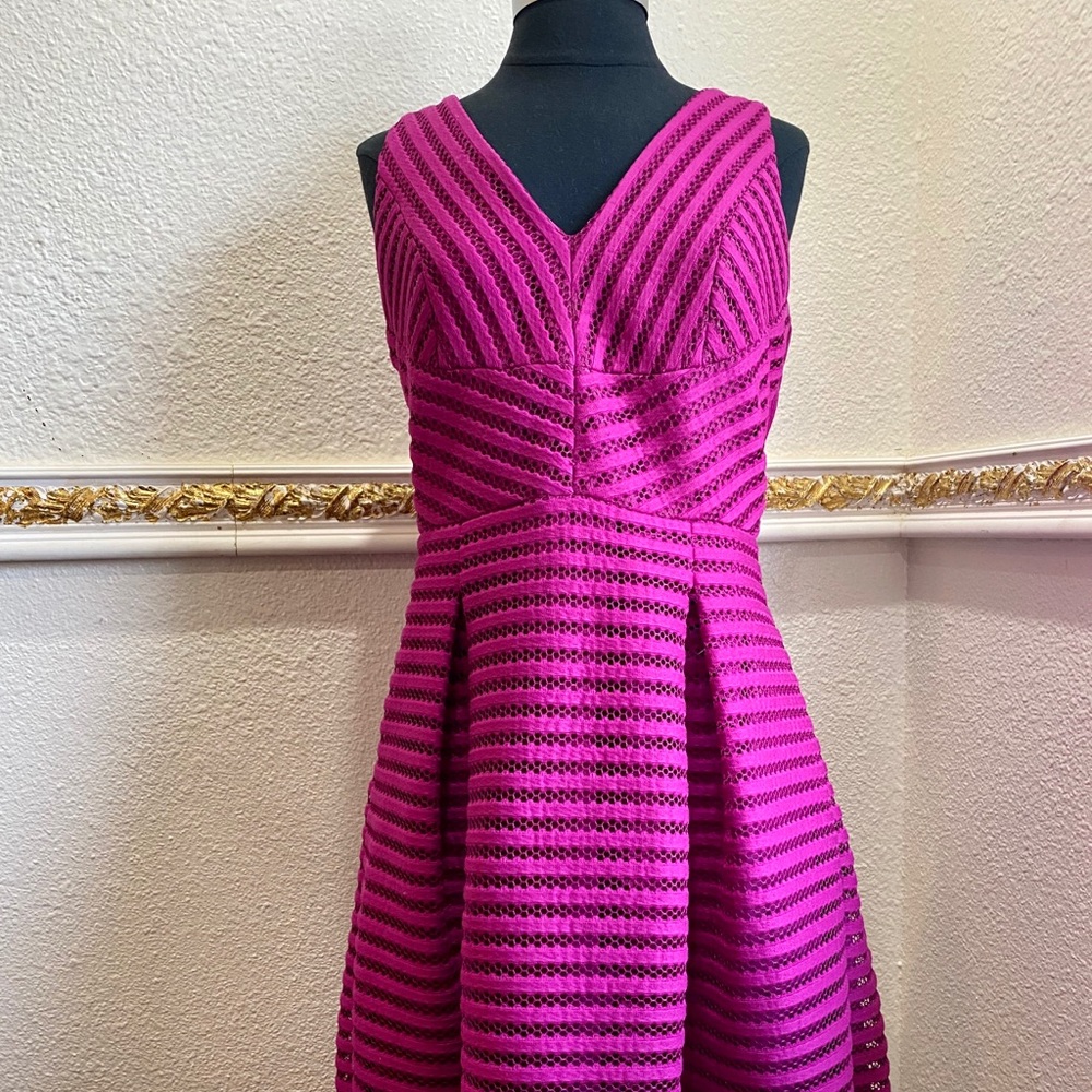 IVANKA TRUMP VIOLET PURPLE EMPIRE DRESS